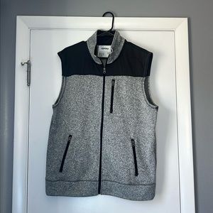 Sonoma Men’s Fleece Grey/Black Vest